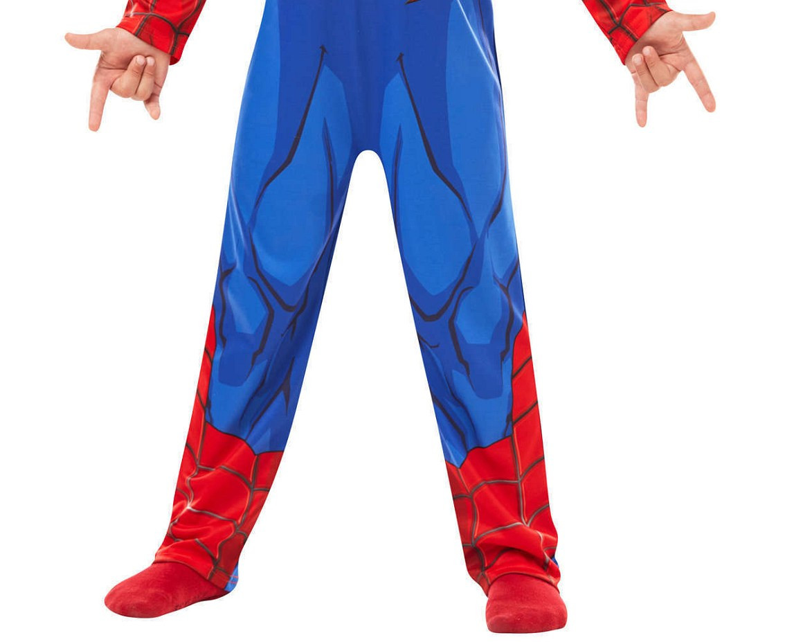 The role play-set for kids Spider-Man printed jumpsuit with snood for kids, size L